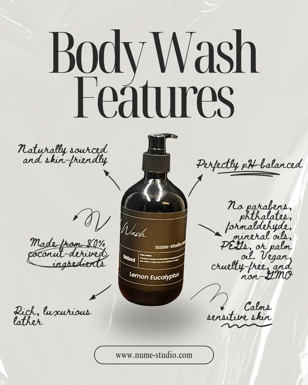 Premium Natural Body Wash