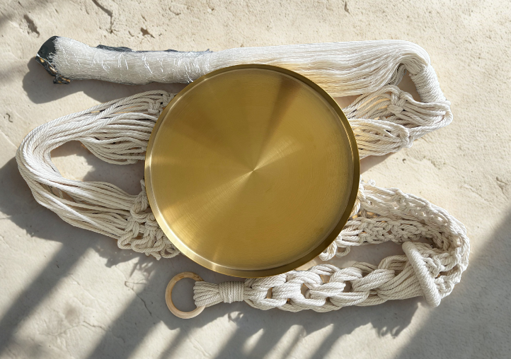 The Hanging Shelf - Macrame